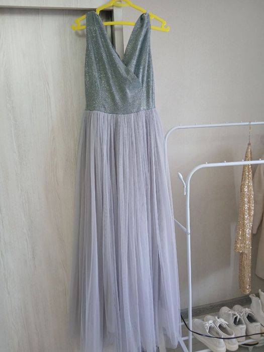 Вечернее нежное платье