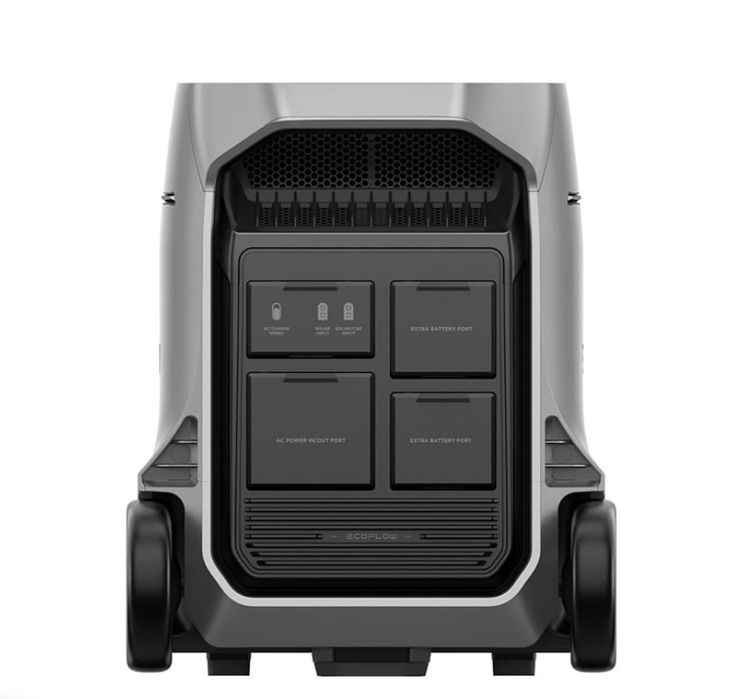 Statie de incârcare Ecoflow Delta Pro3. Panouri fotovoltaice