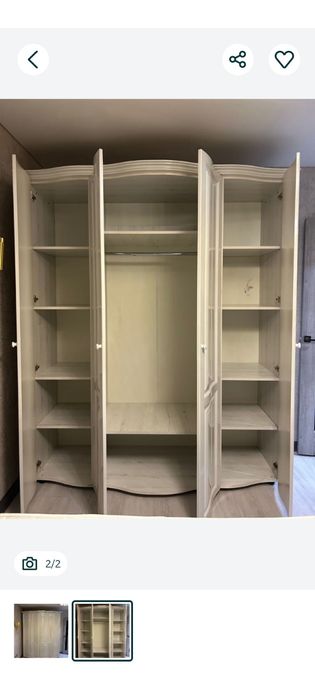 Продам спальный шкаф