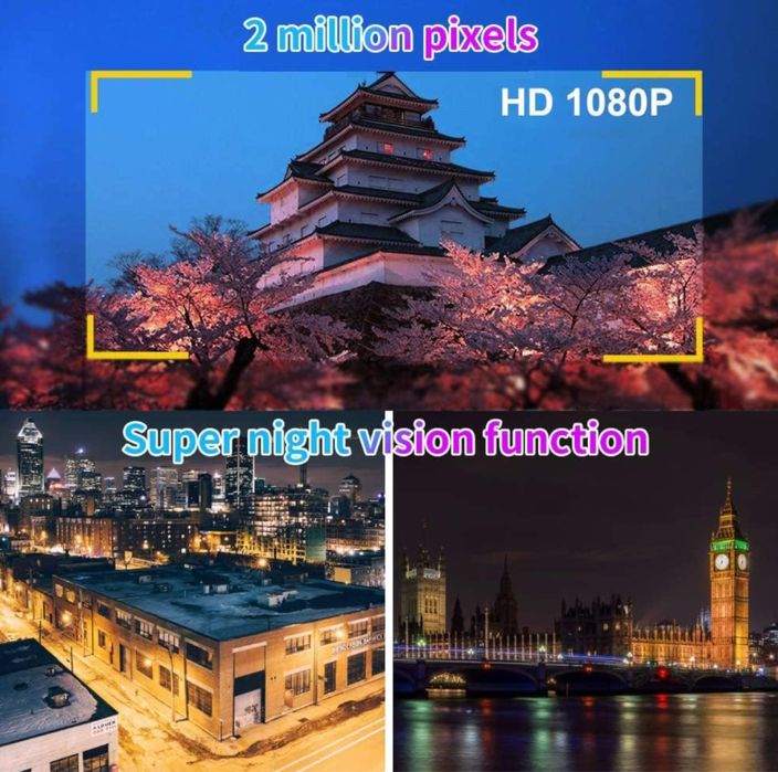 Camera dubla 1080P motocicleta, unghi 130 grade, nocturna, senzor G