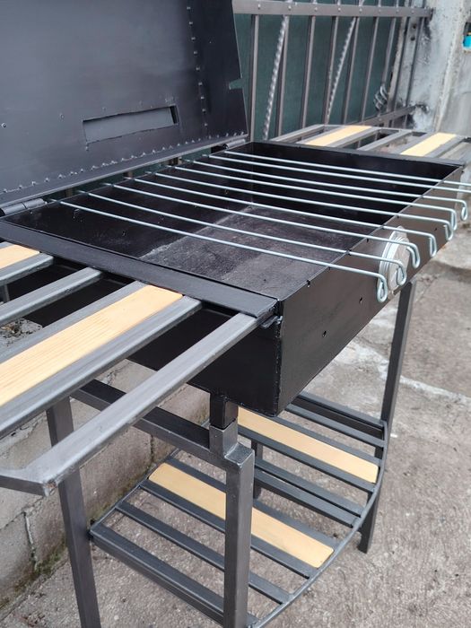 Барбекю Скара НОВО масивно 46кг разглобява се размери в описанието