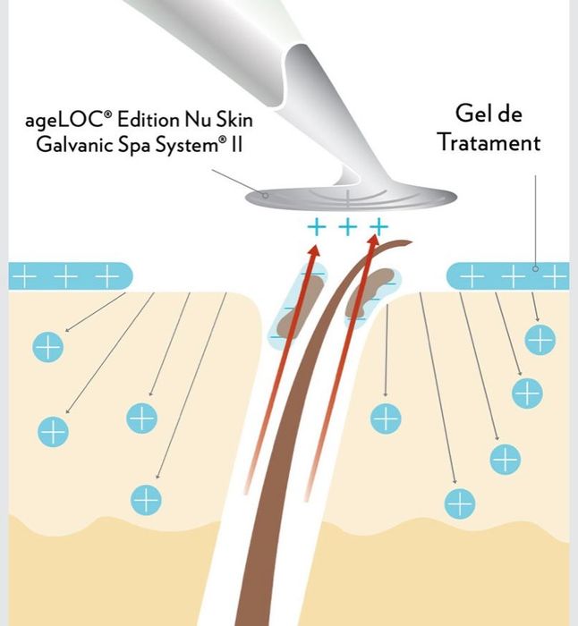 Aparat galvanic  Nu skin