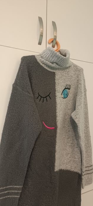 Платье-водолазка на 12 лет