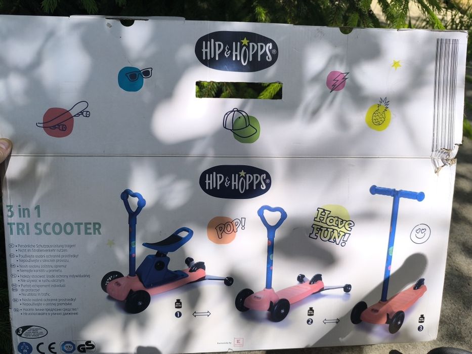 Trotineta 3 în 1 scooter copiii