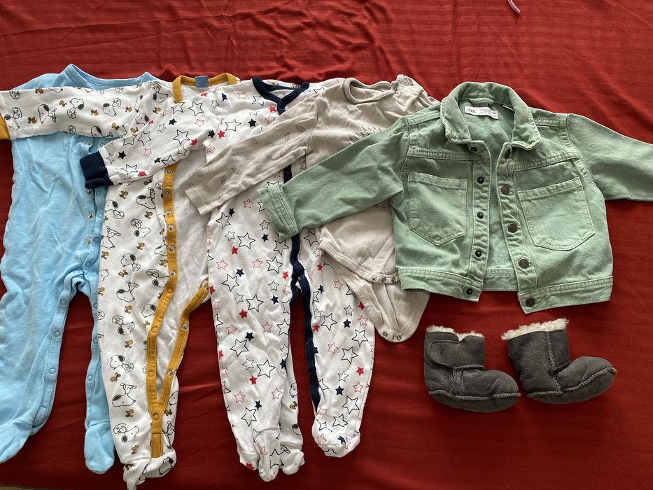 Lot haine marimea 86, UGG uri 12-18 luni