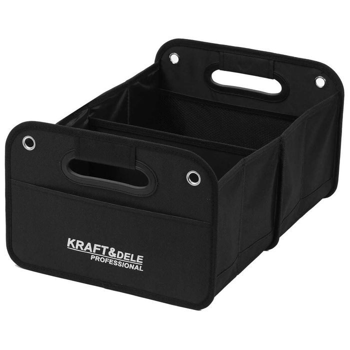 Geanta auto pentru scule, organizator cu 2 compartimente, 48 x 33 x 23
