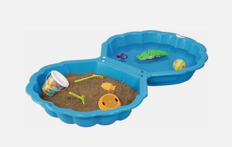 Бассейн Пластиковая песочница ракушки-моллюска для игр. Доставка есть