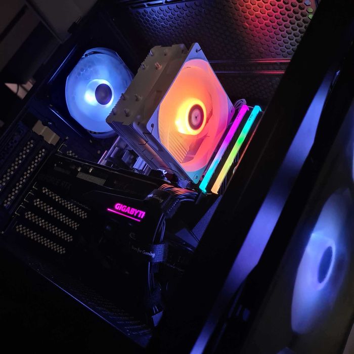 Геймърски Компютър! RTX 4060, Intel i5-13400F, 16GB RAM - НОВ