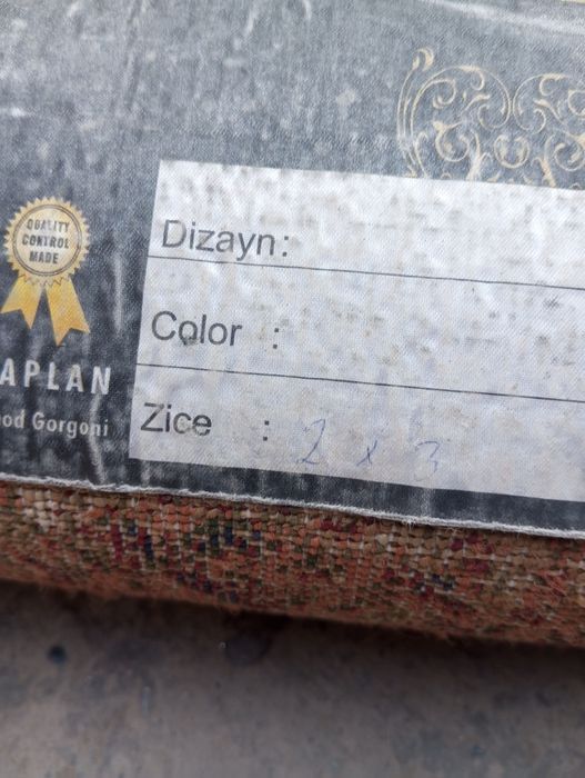 2/3 гилам сотилади янгидек ворслариям йотмаган реалда жуда чиройли