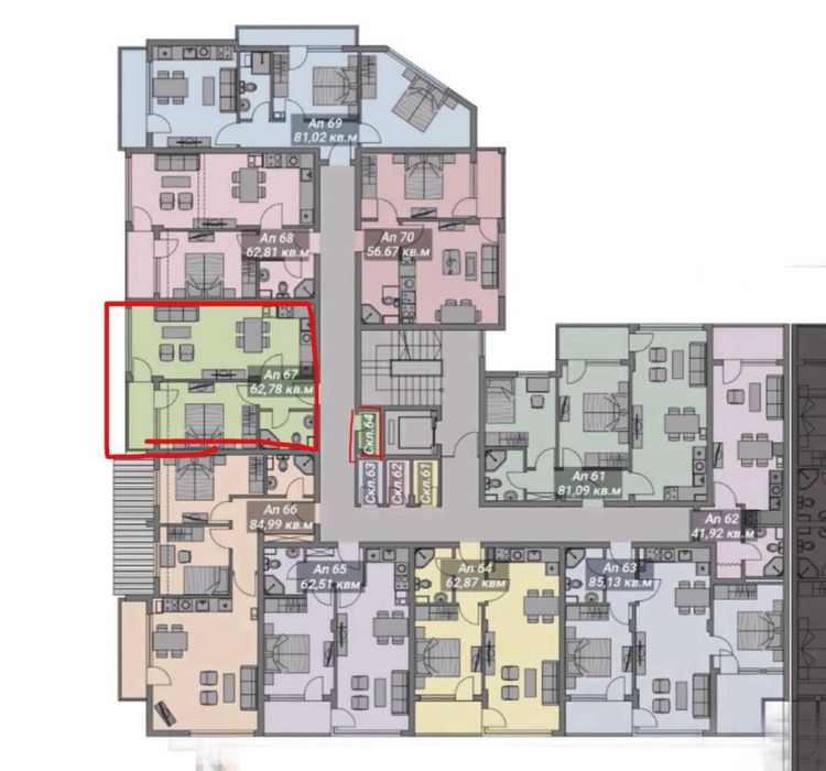 Продава се Двустаен апартамент в Бургас, Център - 60 кв.м за 1088 €/кв.м - Снимка #5