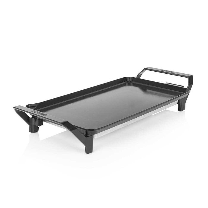 Grill electric Princess Table Chef Premium XL, 2500 W, Suprafata ceramica antiaderenta, Termostat reglabil, Aluminiu, Suprafata gatire 26x46 cm, Negru