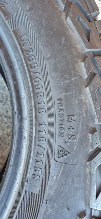 4 anvelope M+S ca si noi Roadcruza 285/60/18.Pretul este pe bucata.