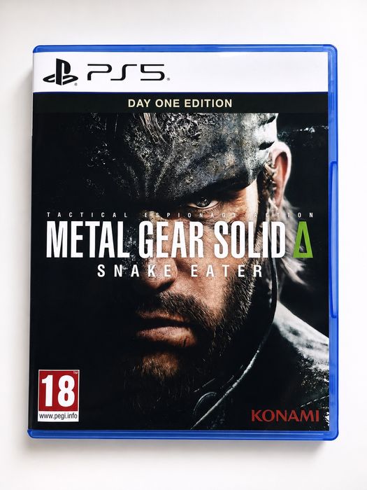 Диск на ps5: Metal Gear Solid Delta: Snake Eater