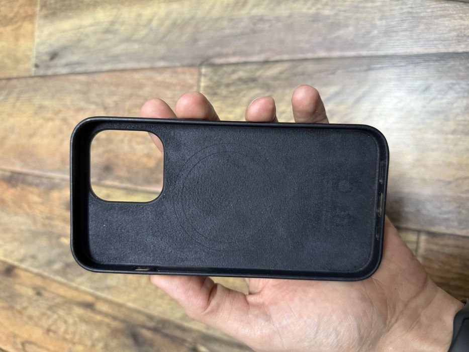 Оригинальный кожанный чехол Apple, для iPhone 13 Pro