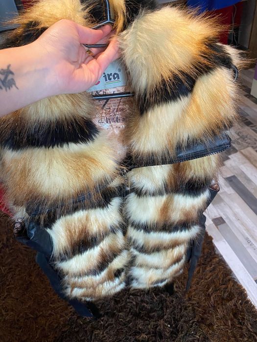 Vestă blană stare perfectă