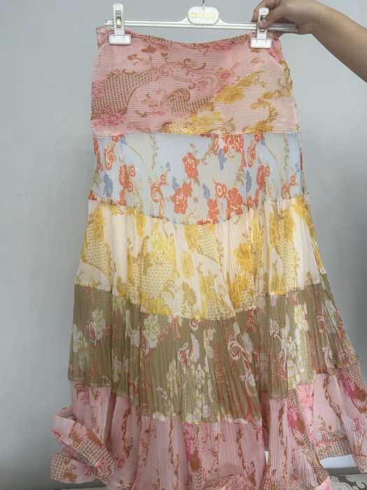 Юбка макси и укороченный топ