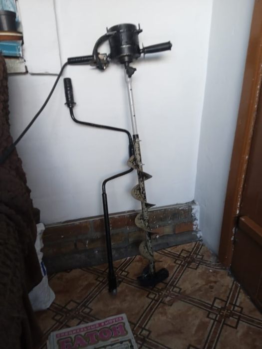 Электробур для рыбалки