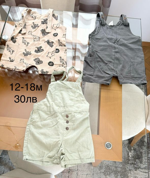 Запазени бебешки дрешки  от 0-12 м