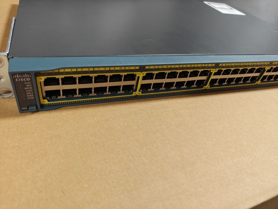 Cisco 2960-S 2x10G SFP+ ,48x1GB Ports + Stack Module