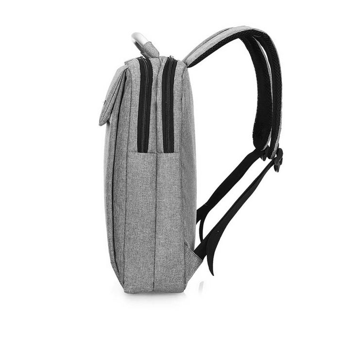 Качествена раница за лаптоп 15,6, 3 джоба и анатомични презрамки