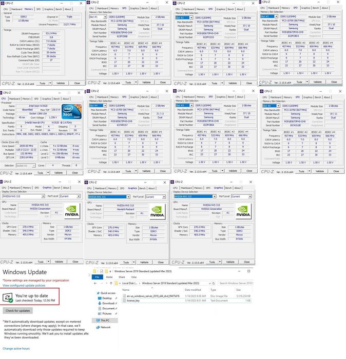 Lenovo S20 Workstation 12GB Ram, 3 X GPU NVS 315, БЕЗ Захранване