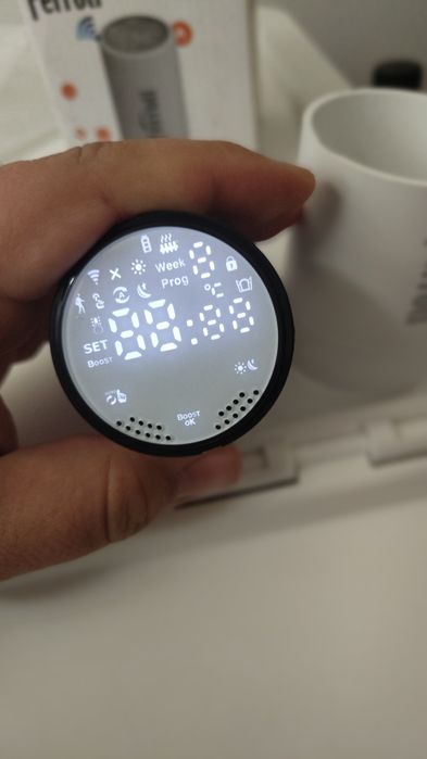 Vând 2x Cap Termostatic Inteligent Ferroli FER 807 (Zigbee / Home Assistant) - Noi