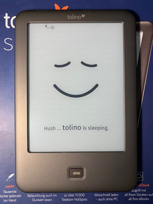 E-book reader Tolino Shine, stare excelenta.