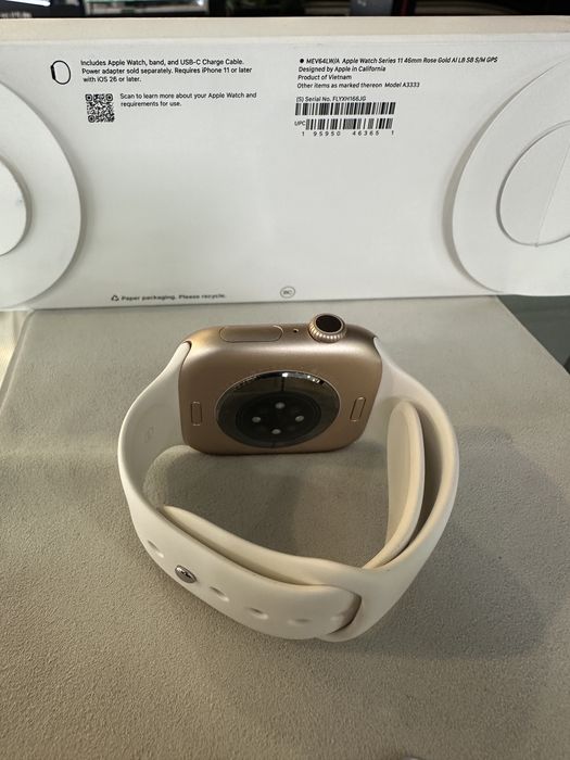 Apple Watch 11 46mm Rose Gold