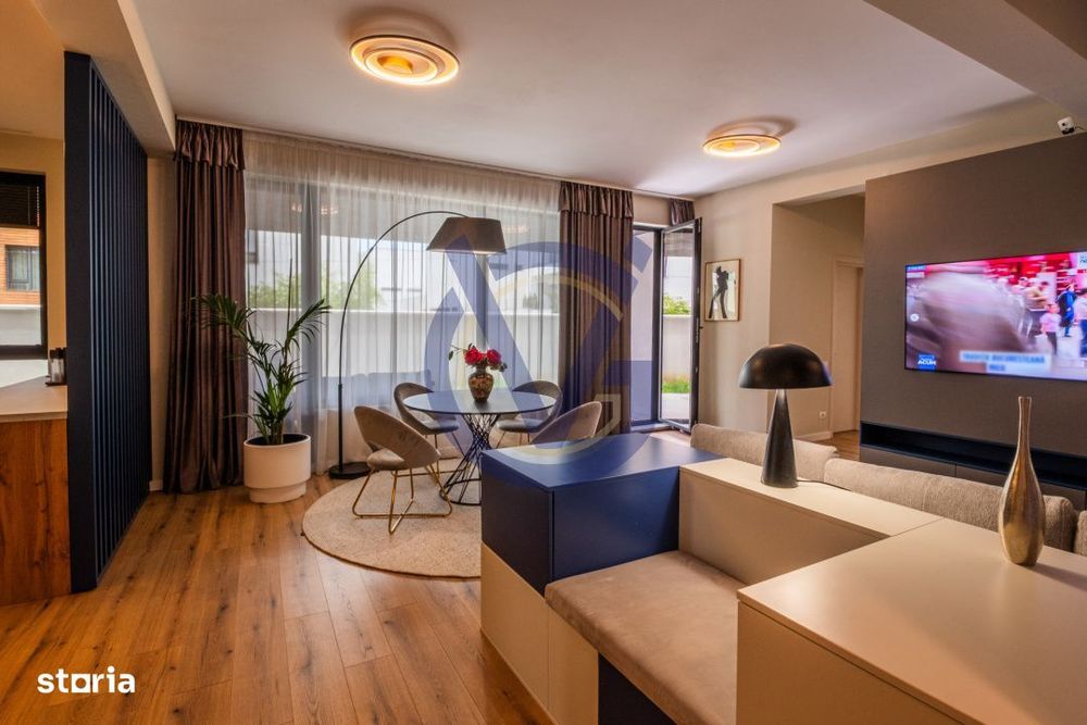 Intimitate si siguranta! 4 cam mobilate luxos, cu gradina proprie! COM