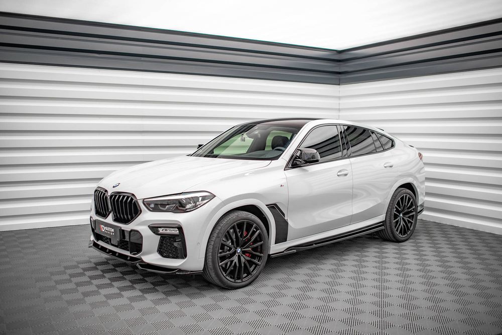 Добавки за прагове Maxton design за BMW X6 G06 (2019-)