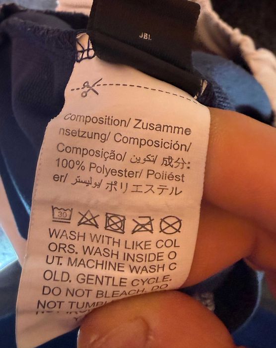 Pantaloni sport SHEIN bleumarin mărimea S (36) – dungi albe, „01”