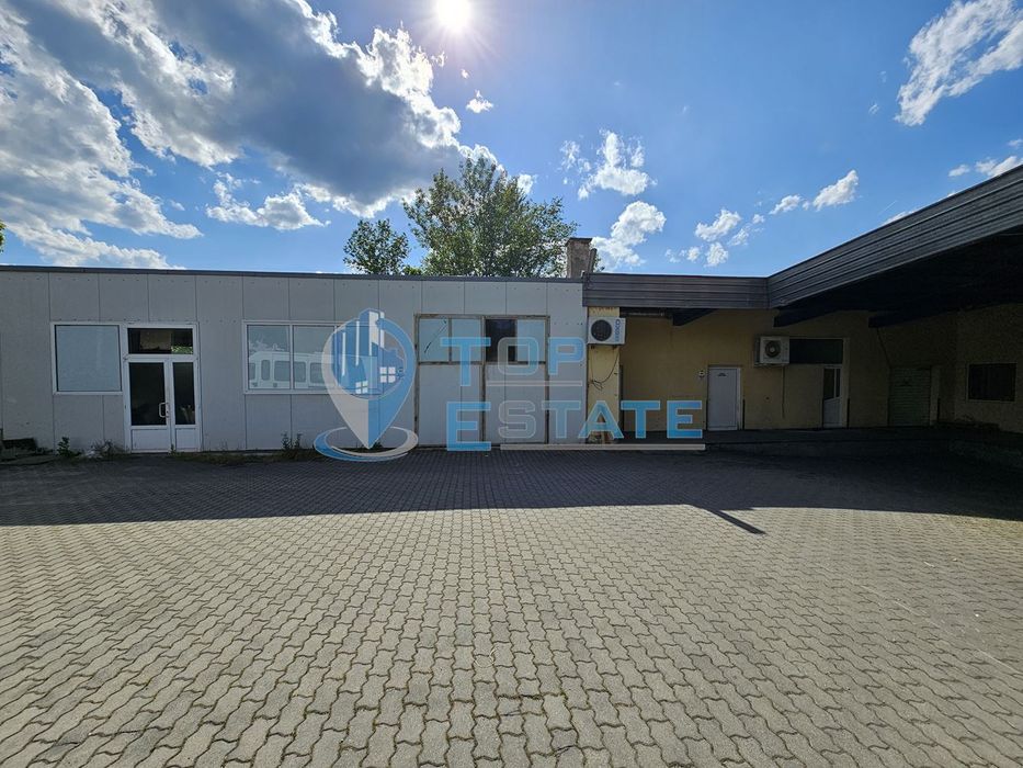 Промишленa сграда със собствен трафопост на главен път Русе - Свиленг