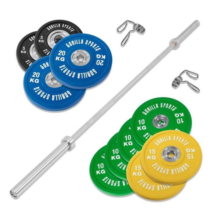Squat Rack cu bara olimpica, 130 kg