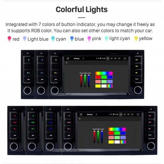 7-инчова мултимедия за VW Touareg T5 Multivan – Android 14, Carplay