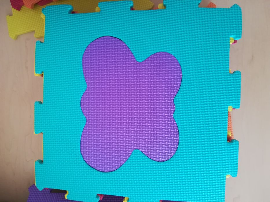 Гумена настилка тип пъзел