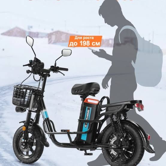 Электромопед Saige Monster 2000W, 65 км/ч, права B/A1