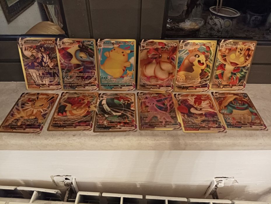 Разнообразие от златни карти на Покемон Pokémon cards ЧАСТ 4