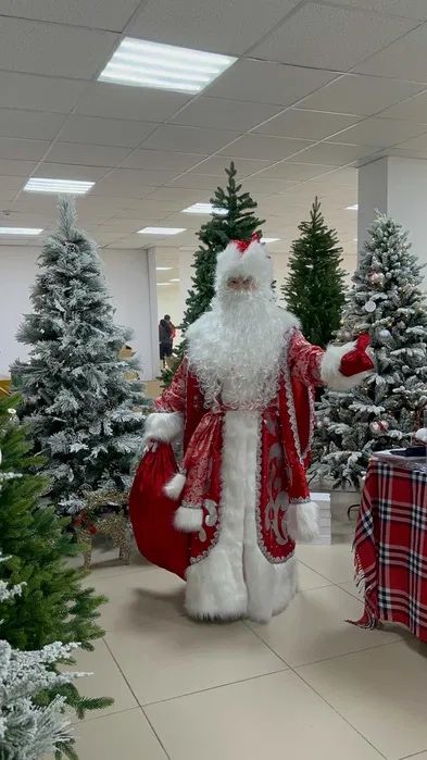 Аяз ата Ақша қар,Дед Мороз Снегурочка