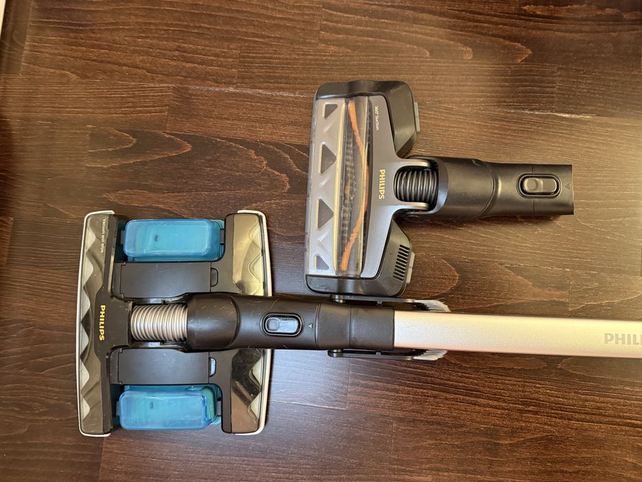 Aspirator vertical 3 in 1 Philips XC8347 cu mop integrat, seria 8000 +