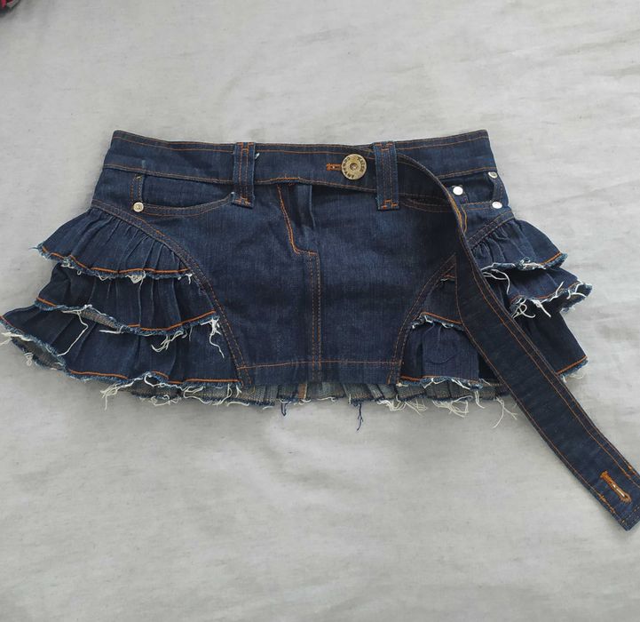 Fusta mini denim XS