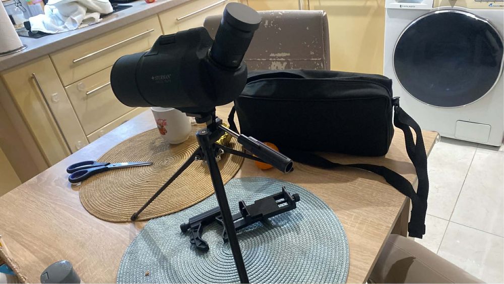 Наблюдателна тръба STURMAN 25-75х - Уникална оптика със статив. Нова