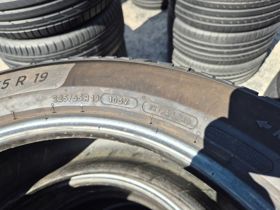 2 Anvelope VARA IARNA 4Sezoane - 225/55/19 103V XL - Michelin CrossClimate 2 SUV - CA NOI - DOT 2025 !