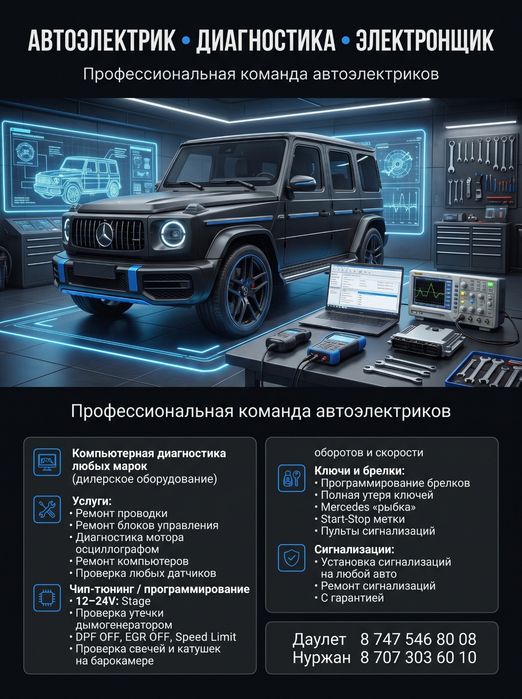 Автодиагностика .