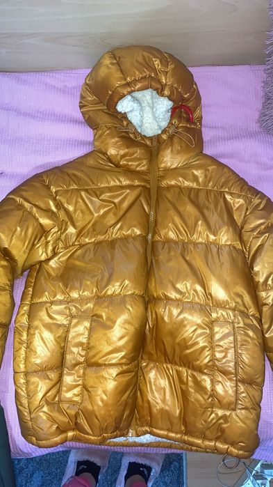 Зимно яке оранжево