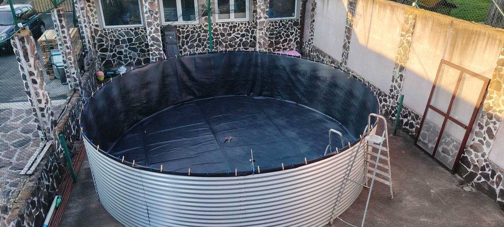 Vand bazine circulare Diamatru 6m adancime 1,5m pret 1200 euro/buc