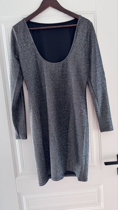 Платье серое H&M