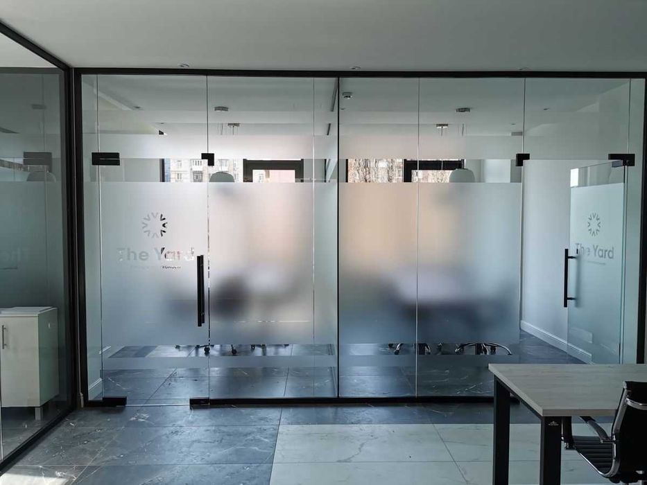 Aksiya! Ofis oynasi tonirovka tumanka matoviy plenka матовая пленка