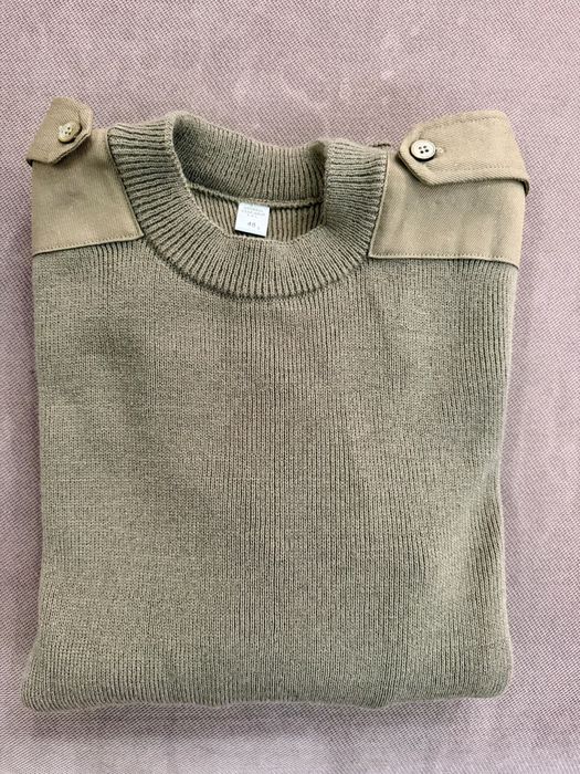 Pulover militar verde