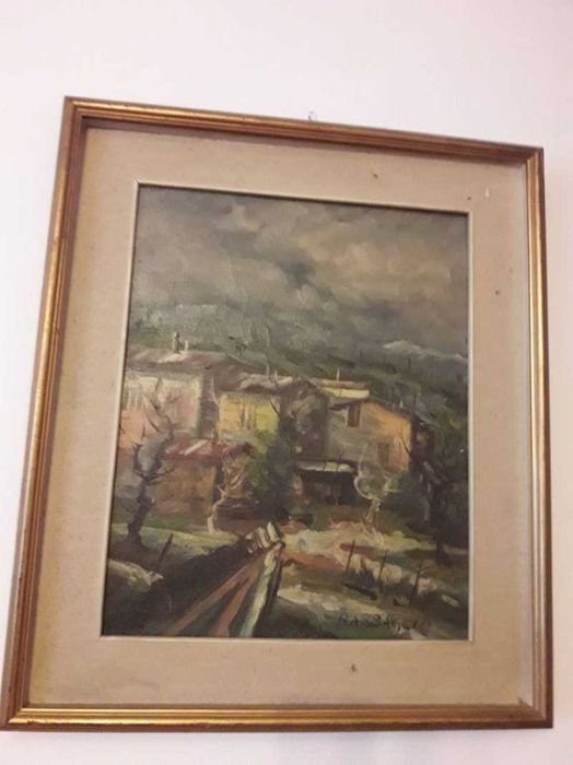 Tablou pictura pe panza semnat Bab Baguia