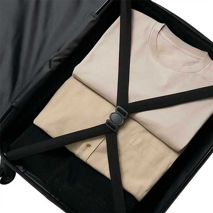 Пътнически куфар на колела TRIZAND, голям , 48 см х 74 см х 28 см